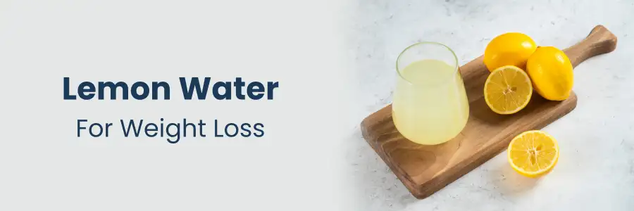 Agua de limon para adelgazar